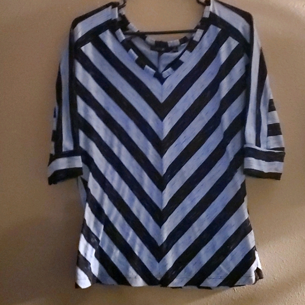 Apt 9 striped blouse